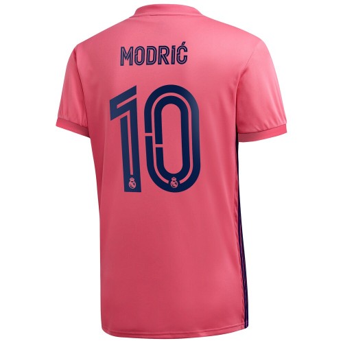 Real Madrid Fodboldtrøjer Luka Modrić 10 Udebanesæt 2020/21 Kort ærmer Real Madrid Fodboldtrøjer Luka Modrić 10 Udebanesæt 2020/21 Kort ærmer